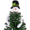 25" Unlit Plush Snowman Christmas Tree Topper